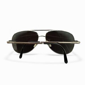 Moschino Aviator Silver Frame Gray Lenses Sunglasses Model M3098-S